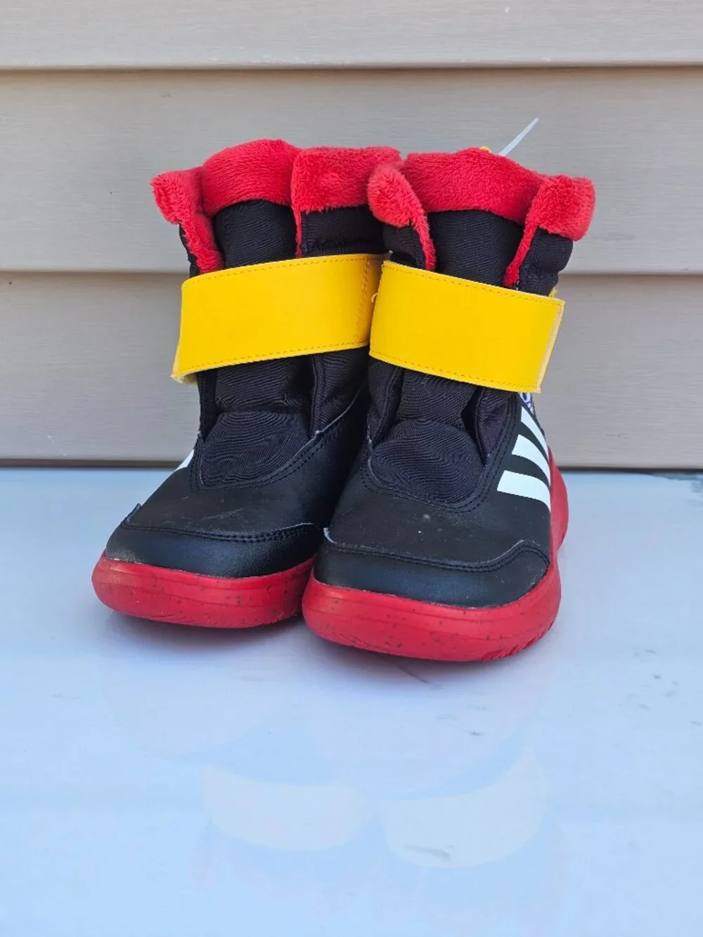 adidas x Disney Winterplay Mickey Mouse Unisex Kids Winter Boots